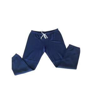 NWOT Spirit Jersey Unisex Sweatpants L Blue Quality Super Soft Drawstring